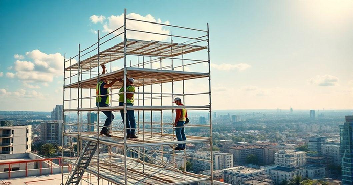 Aluguel de Andaimes Fachadeiros: Como Escolher a Opção Ideal para sua Obra